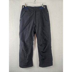 Bonfire Mens Snowboarding Pants Size L Silver Series Black Waterproof